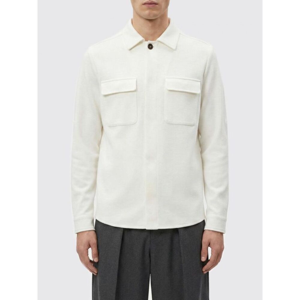 Eleventy Jacket Men White